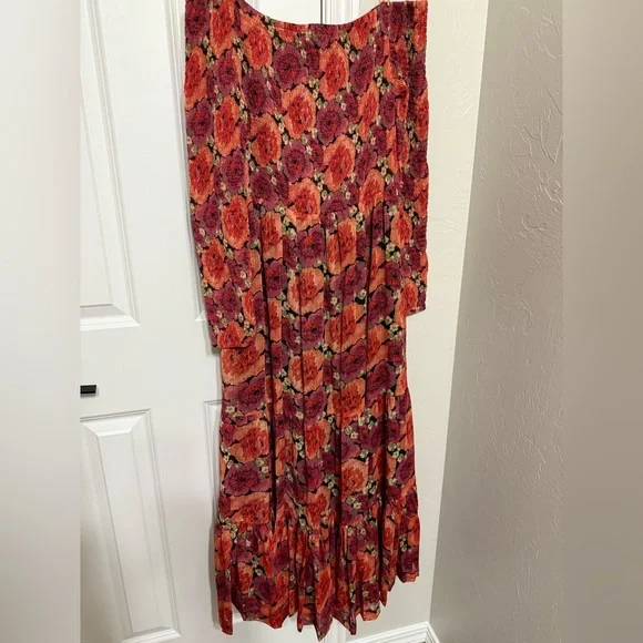 NWT Tuckernuck Pomander Place Rose Chiffon Joni Dress - Picture 7 of 8